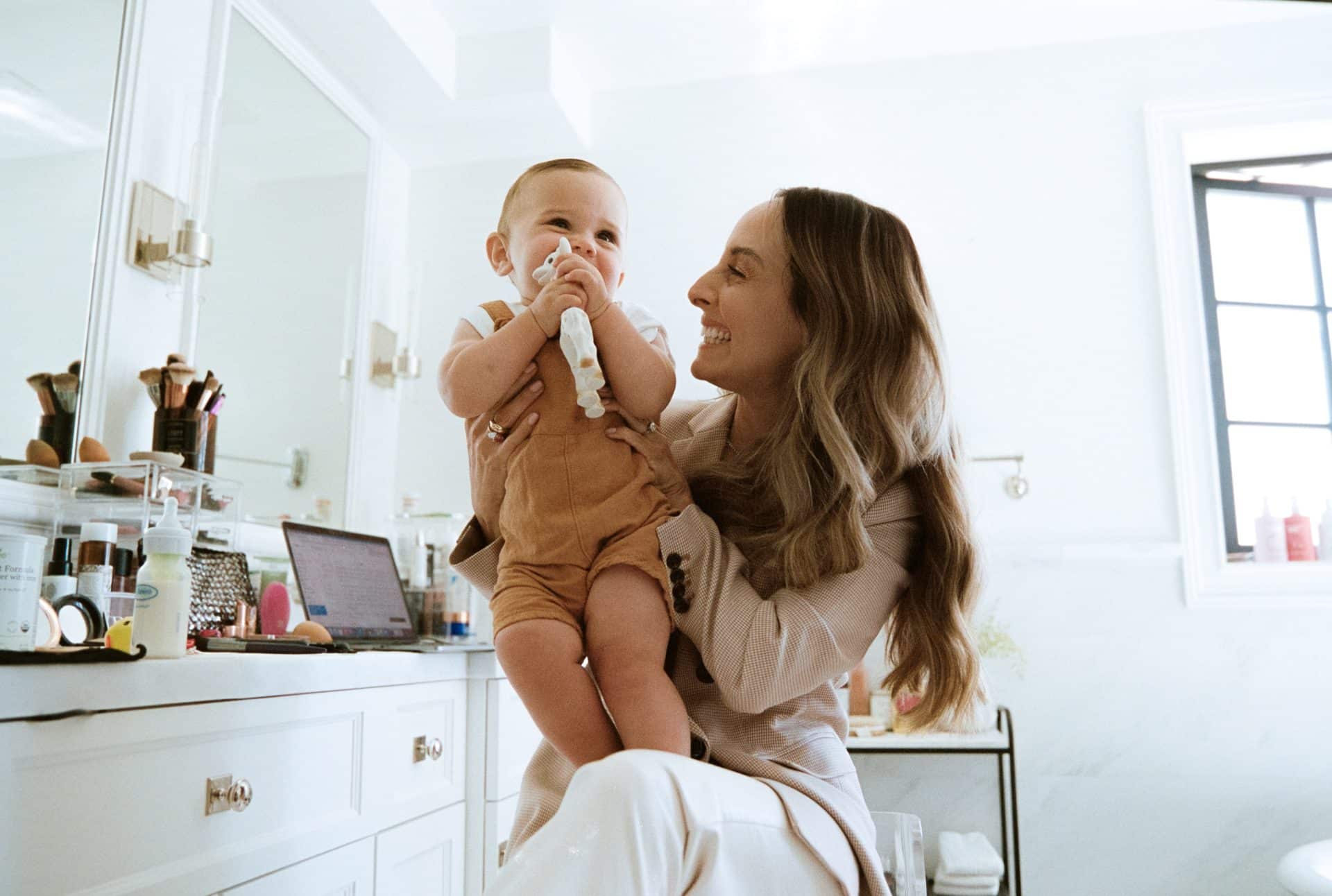 Photo of Lilliana Vazquez and son