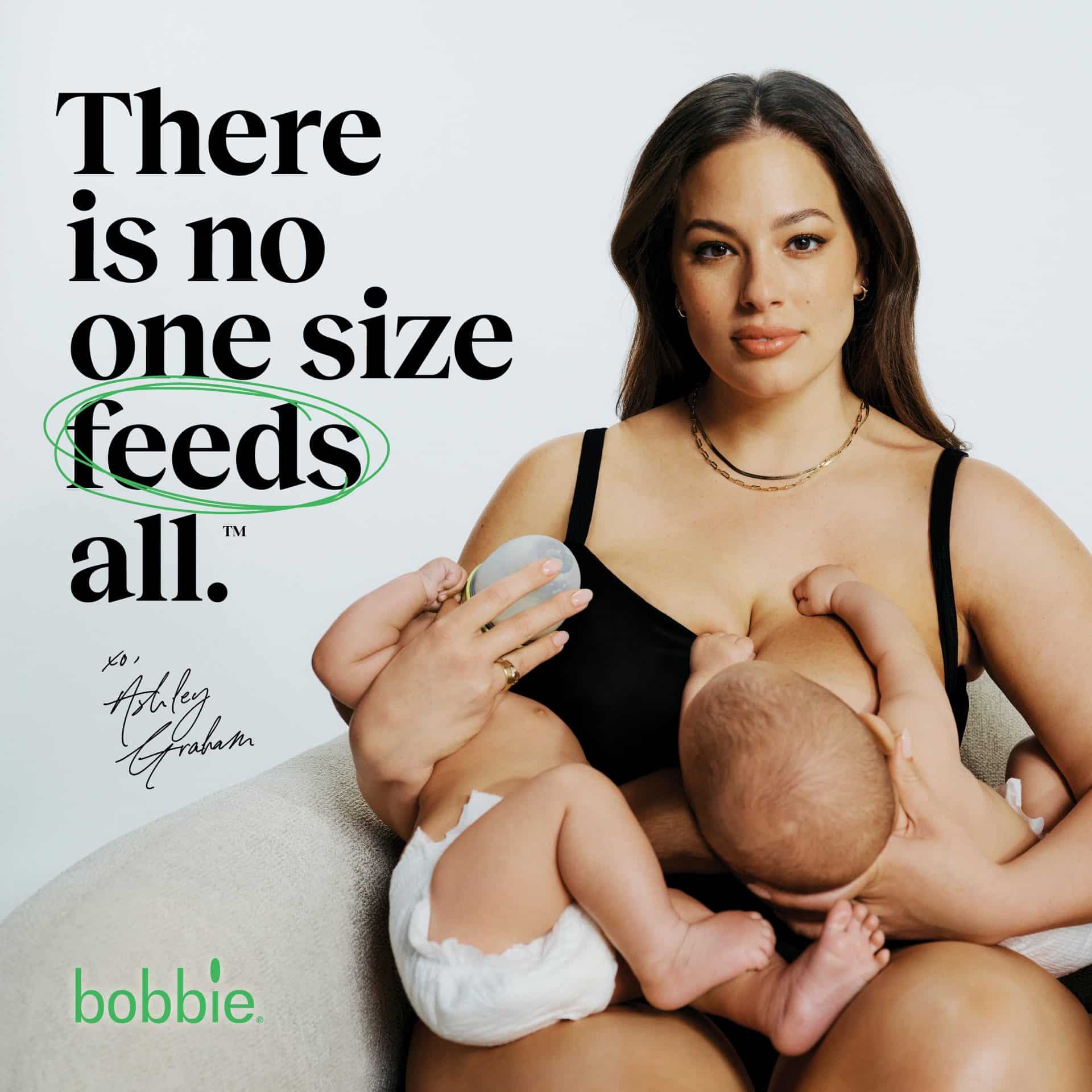 Ashley Graham Gets Personal About Breastfeeding & Formula Feeding