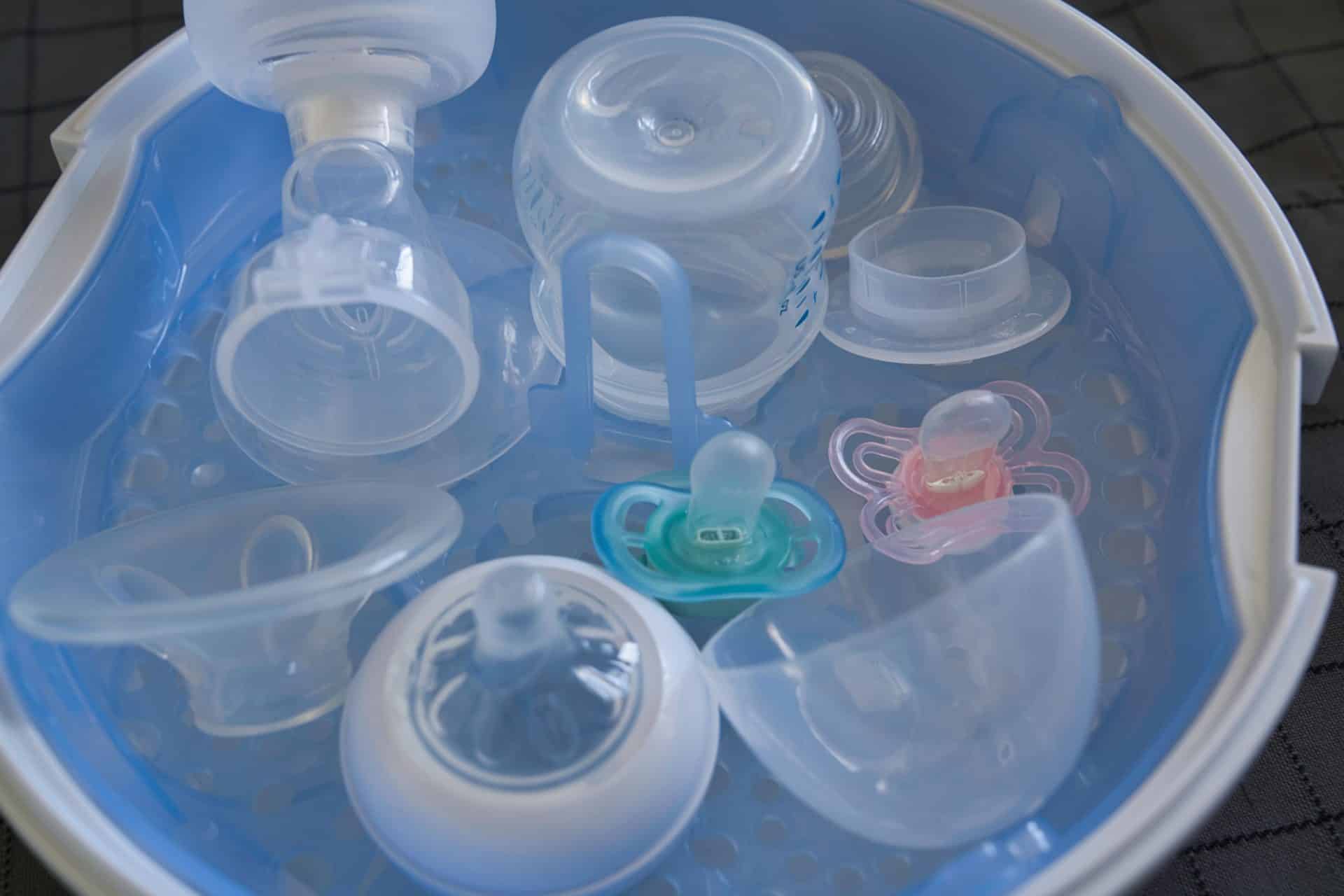 Sterilising baby bottles on hot sale holiday