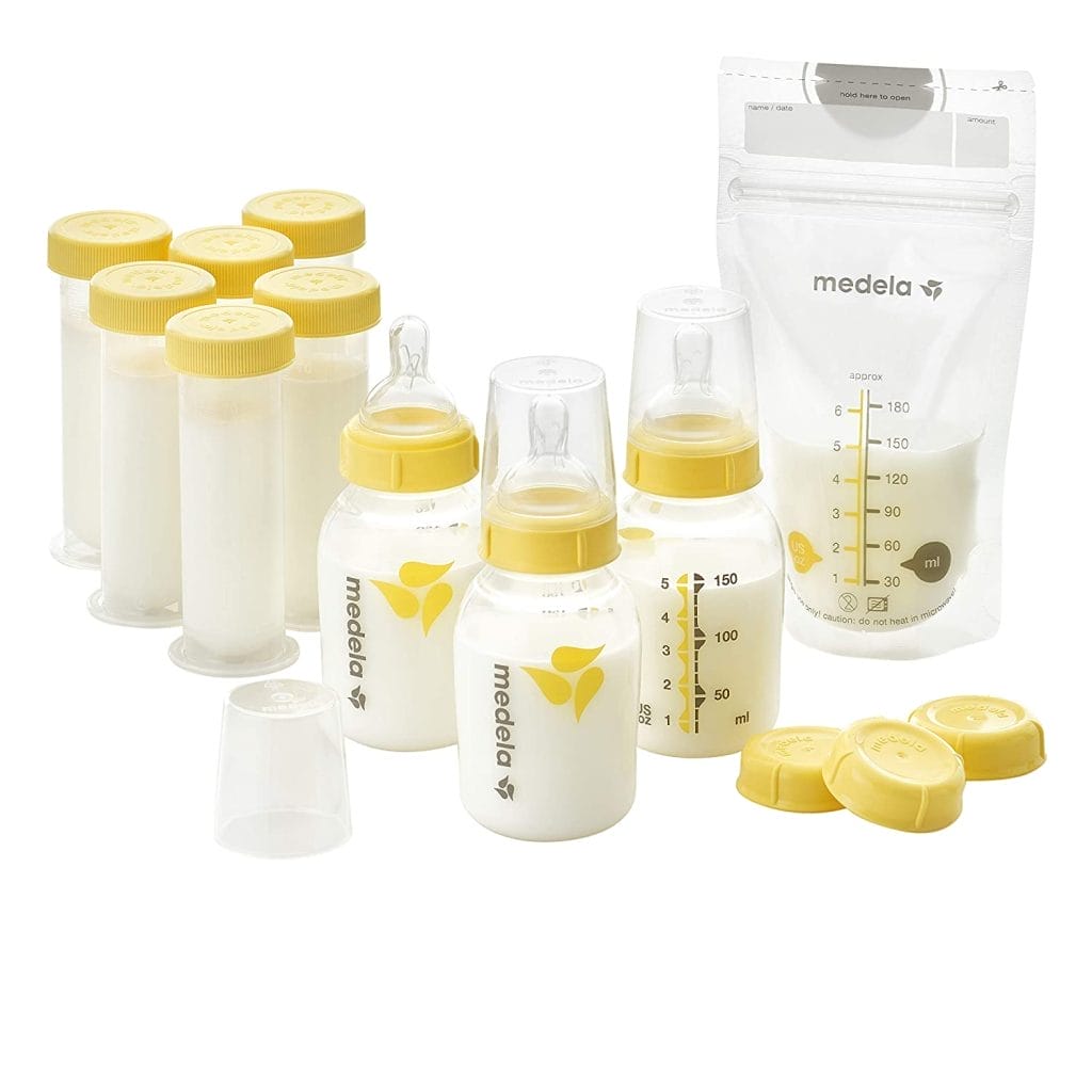 Parents choice breast 2024 milk storage bottles