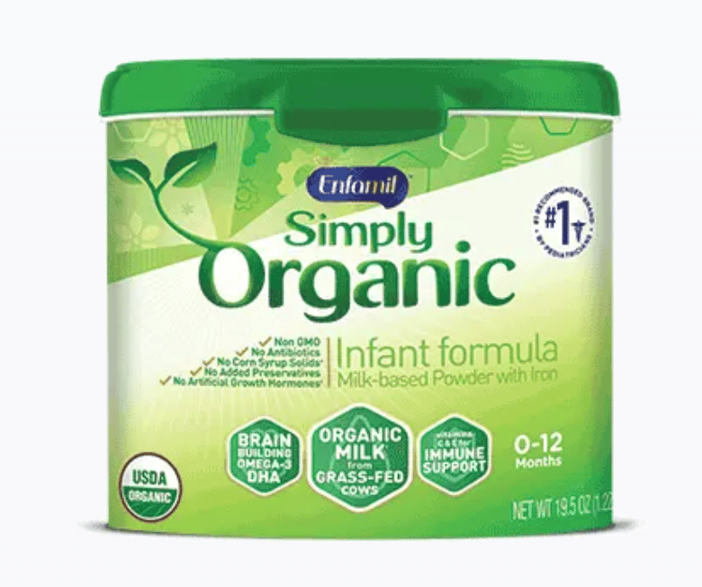 Best organic baby formula