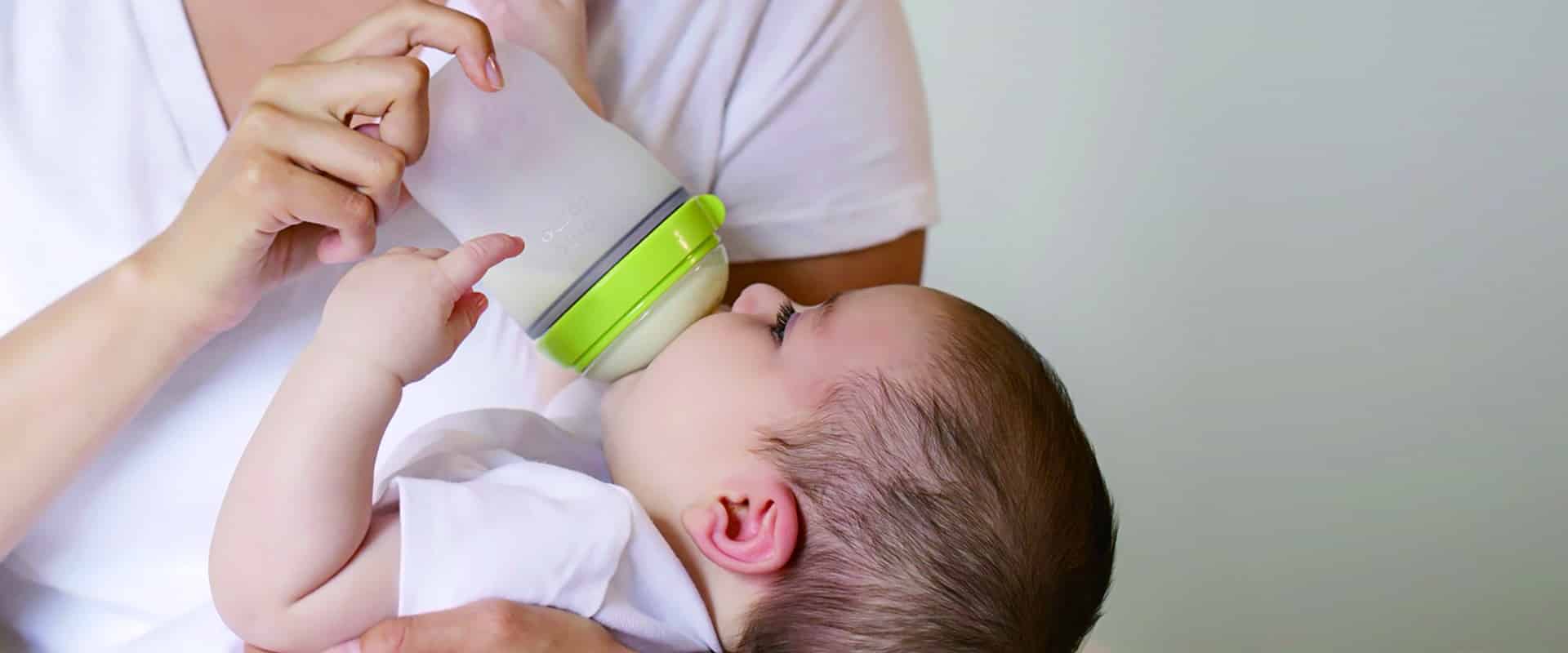 Latch store milk bottle