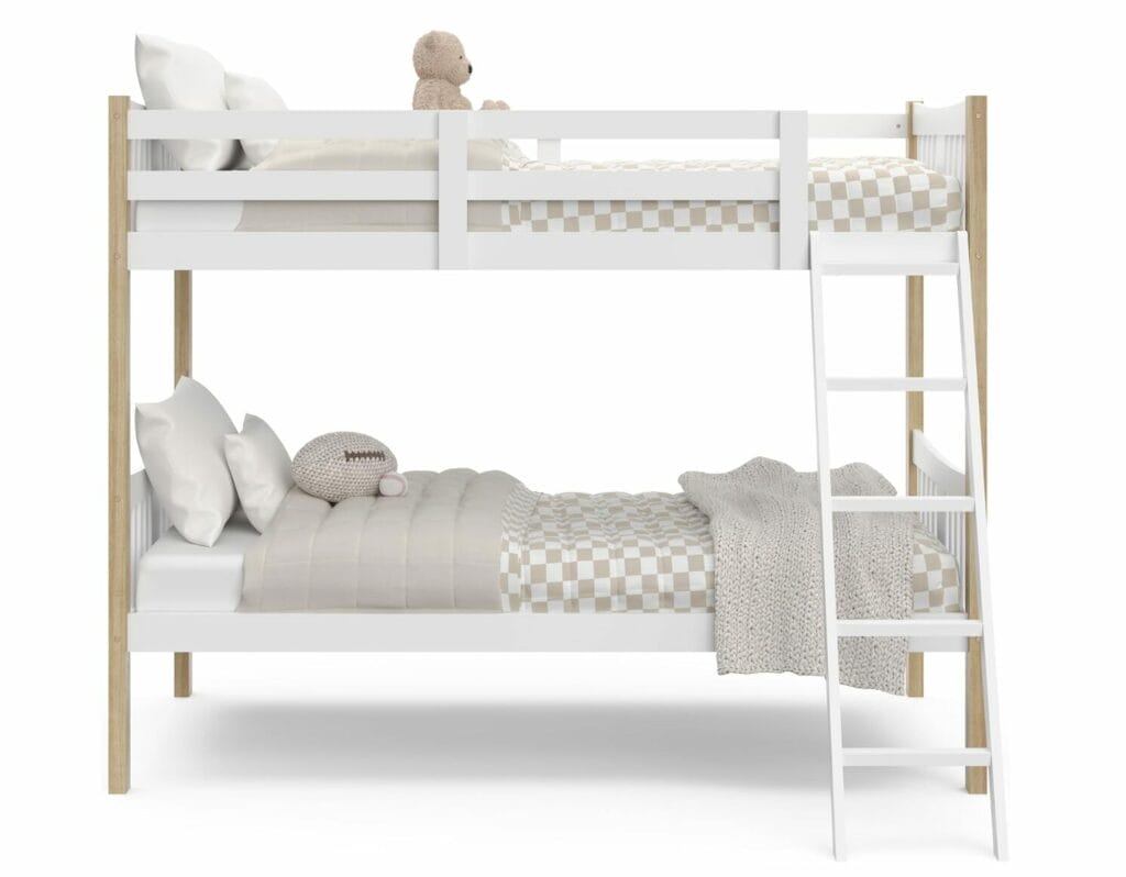 Storkcraft Next Caribou Bunk Bed Review— by a Bobbie Mom to Two Girls ...