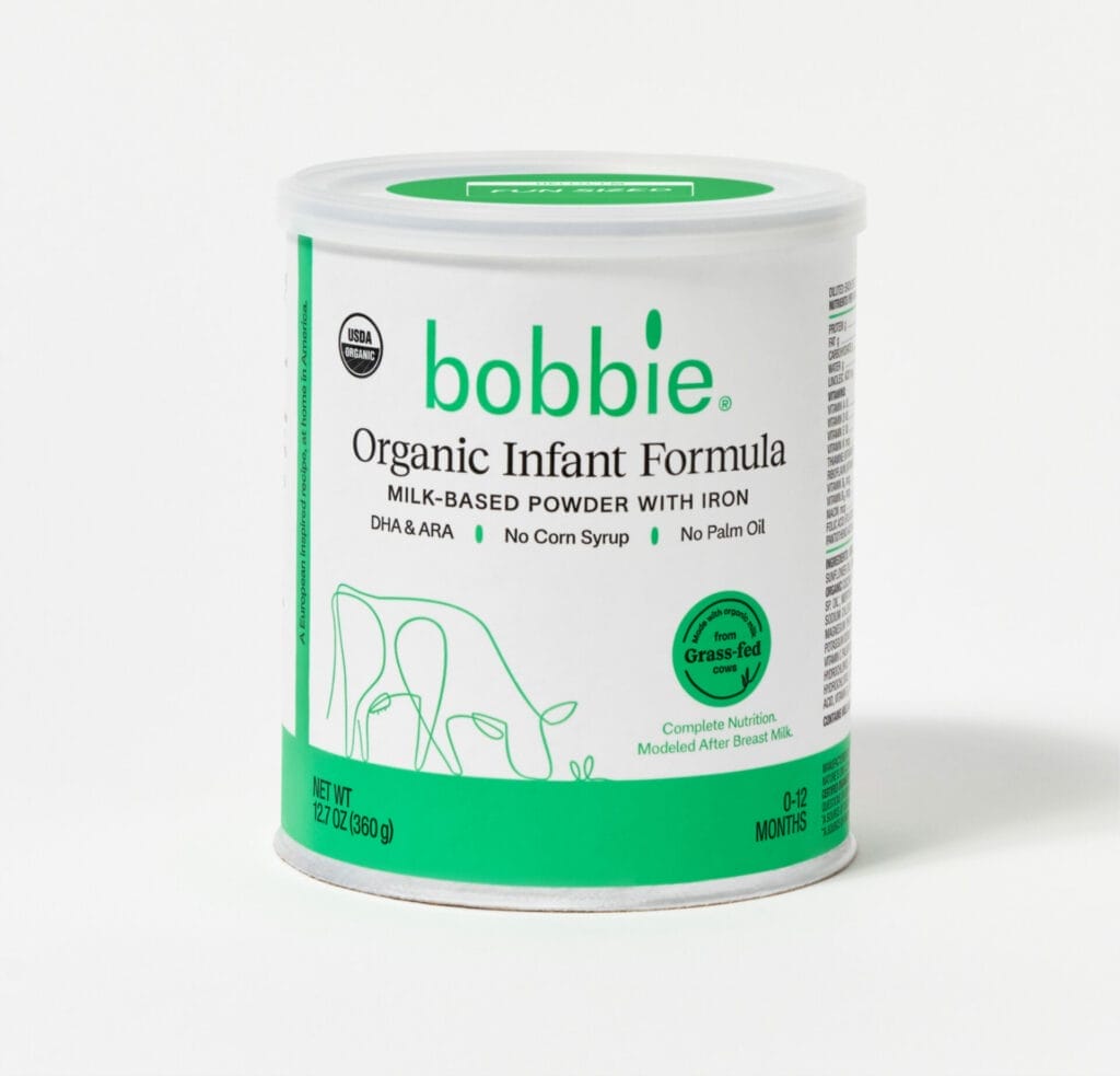 Bobbie Organic Infant Formula